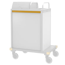 VERMOP zadná stena H+ 10l box Platinum White 738 x 600 x 9 cm