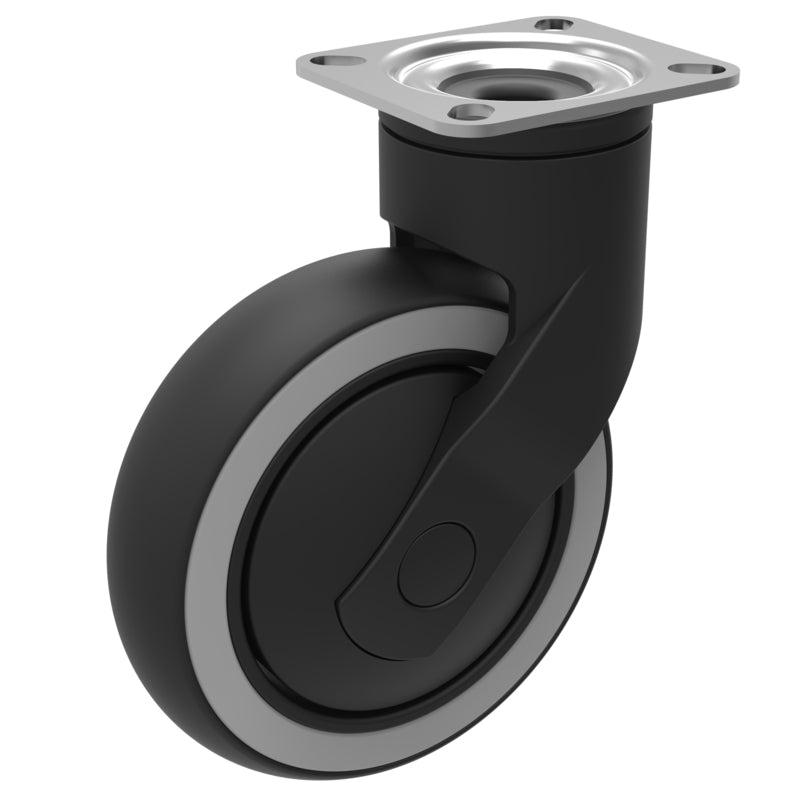 VERMOP otočné koliesko 125 mm, 16 x 7 x 14 cm