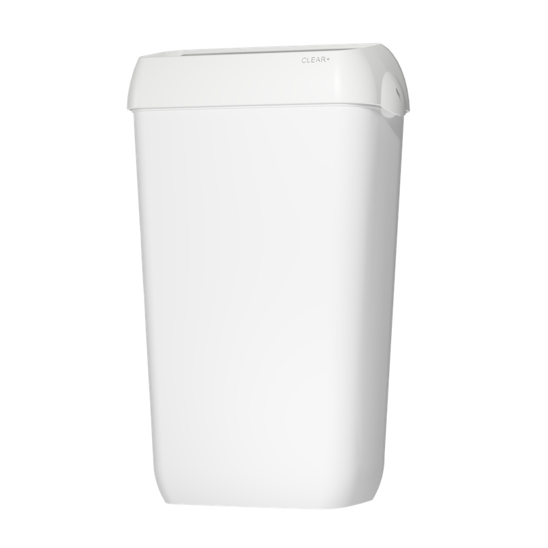 Clear+ Abfallbehälter 43l weiß