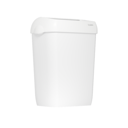 Clear+ Abfallbehälter 23l weiß