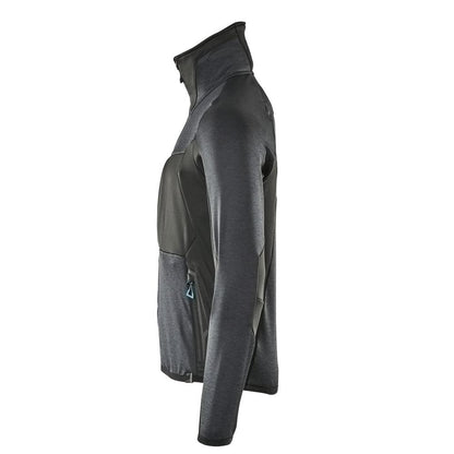 Flísový pulóver s mikroflísovou bundou na zips