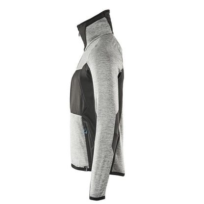 Flísový pulóver s mikroflísovou bundou na zips