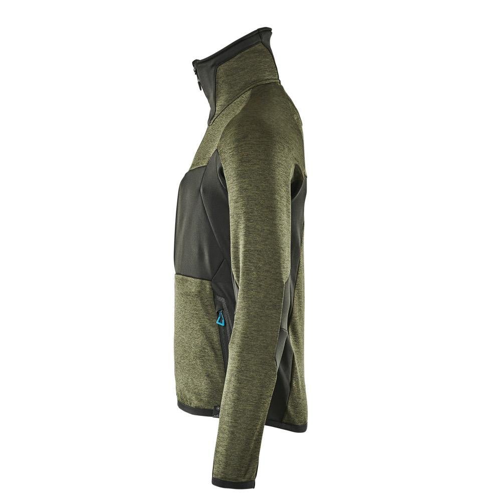 Flísový pulóver s mikroflísovou bundou na zips