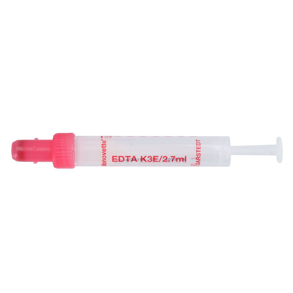 S-Monovettes, s papierovým štítkom, fialový uzáver, 2,7ml hematológia draslík/EDTA | Balenie (500 kusov)