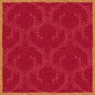 Dunicel stredový obrus 84x84 cm Royal Bordeaux od Duni GmbH zobrazuje kvetinový vzor vo vintage bordó damasku so zlatým lemom v použitom vzhľade - ideálny pre elegantnú stolovú dekoráciu. Balenie s 20 kusmi.