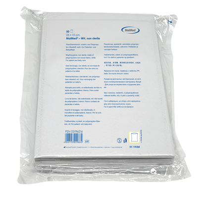 MaiMed umývacia rukavica, nesterilná, vyrobená z fleecu