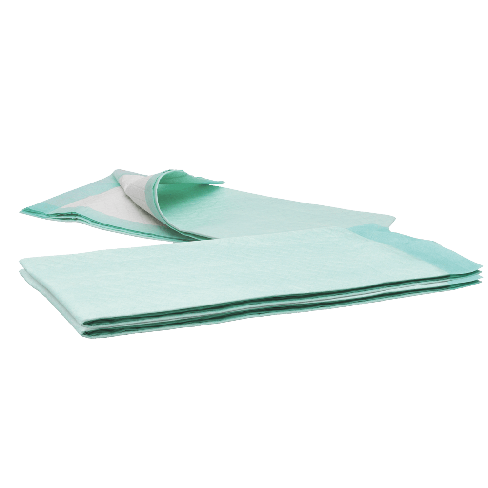 MaiMed zdravotná podložka 60x90cm Extra nesterilný vankúšik Fluff flake 60x90cm 2x25ks/krabička zelená | Krabička (50 kusov)