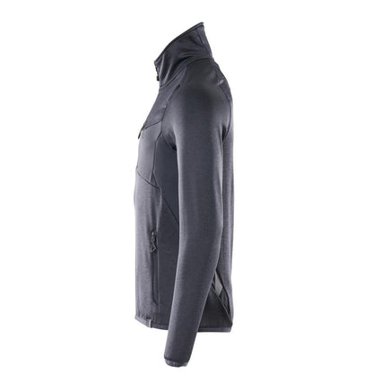 Flísový sveter s krátkym zipsom z mikroflísu