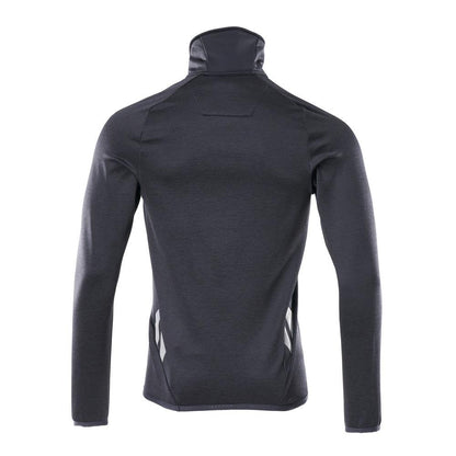 Flísový sveter s krátkym zipsom z mikroflísu