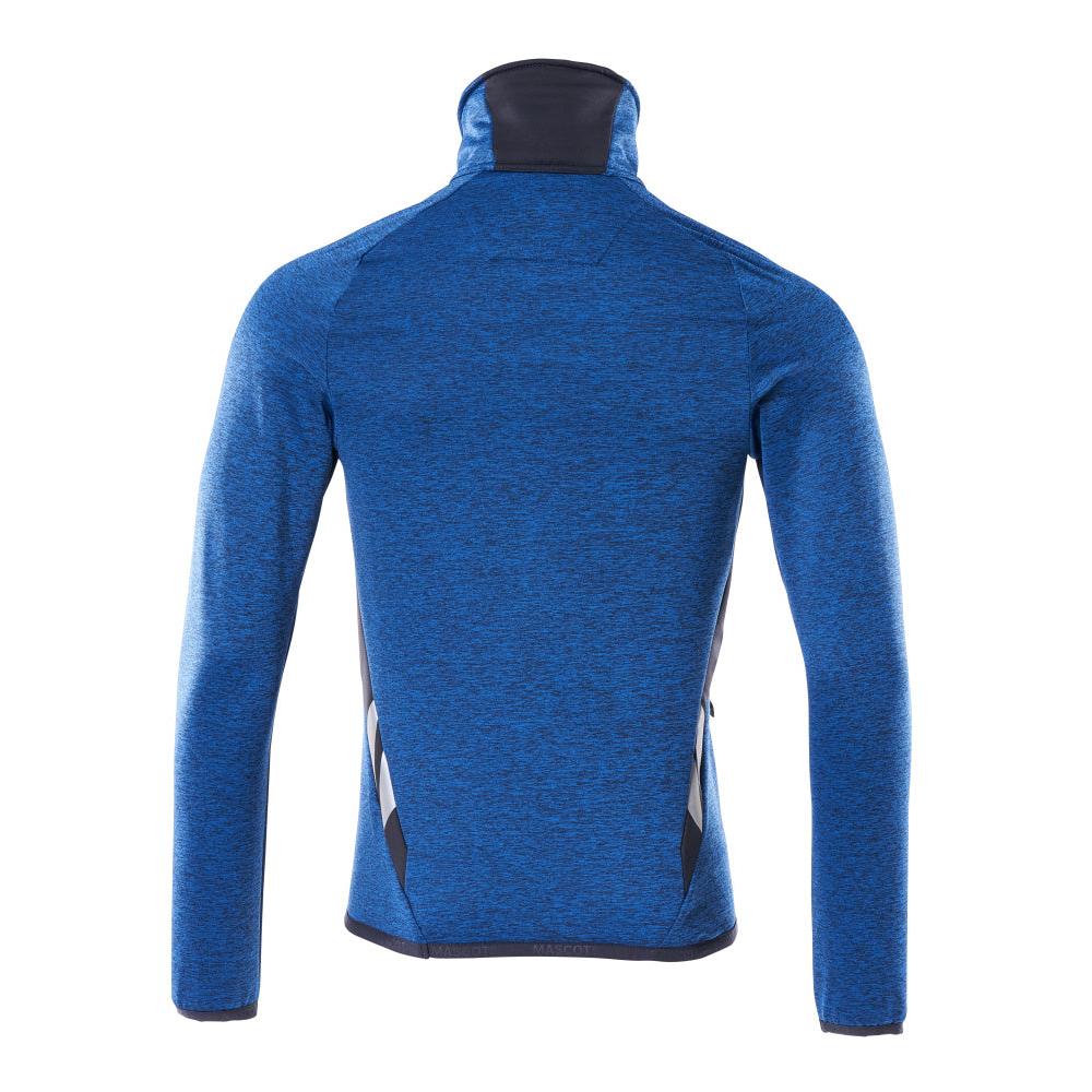 Flísový sveter s krátkym zipsom z mikroflísu