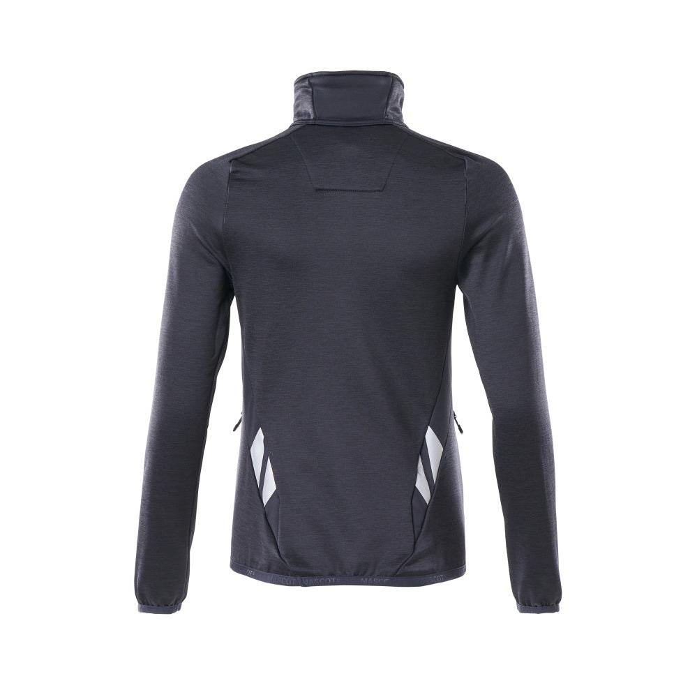 Fleece sveter s krátkym zipsom, dámska mikroflísová bunda