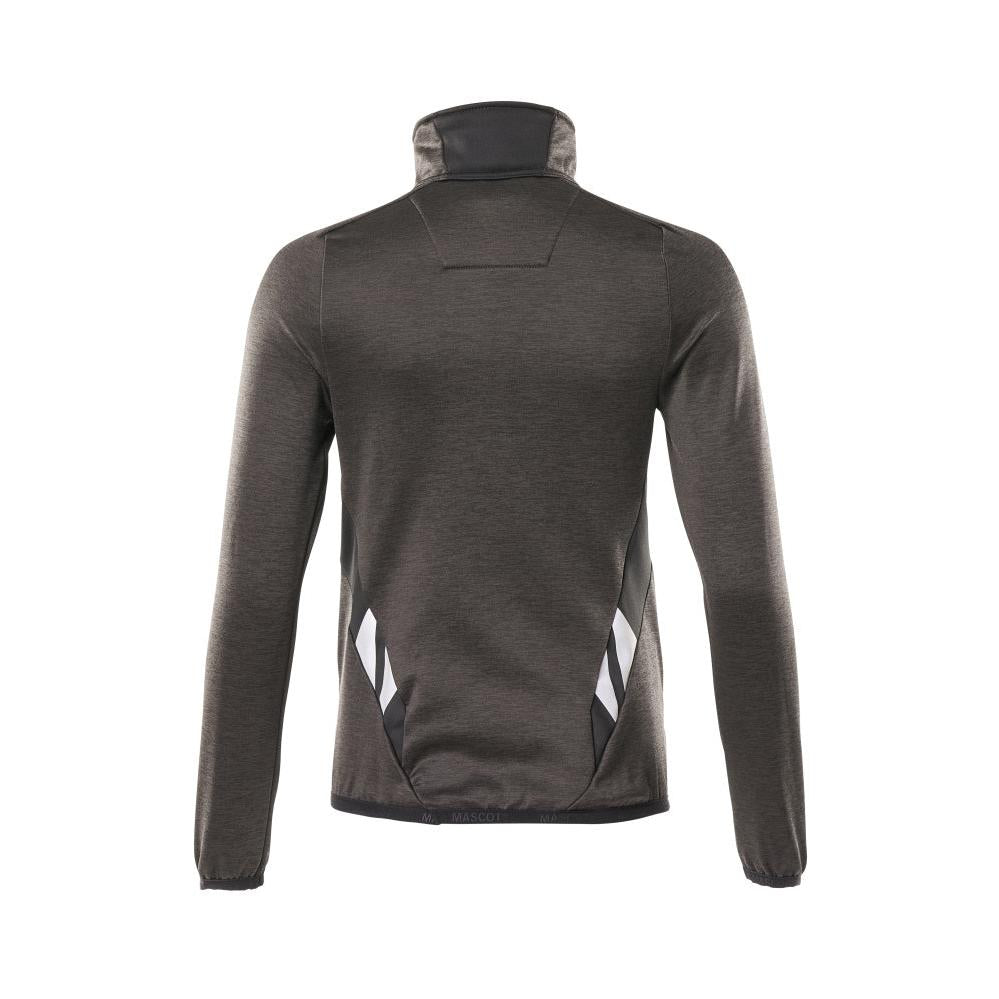 Fleece sveter s krátkym zipsom, dámska mikroflísová bunda