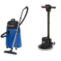 Numatic jednokotúčový stroj HFM1515R / ESM set 5B s vodným vysávačom WV800-2 a PadLoc Trei | Balenie (1 kus)