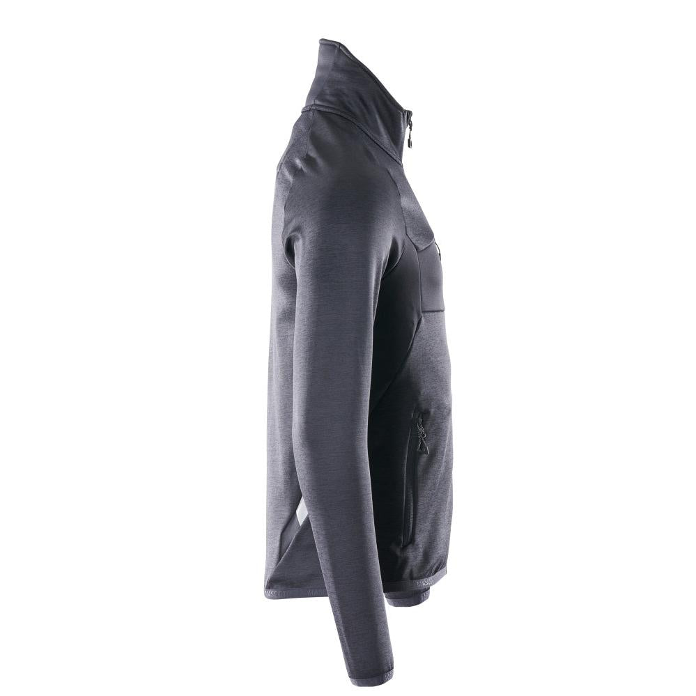 Flísový pulóver s mikroflísovou bundou na zips