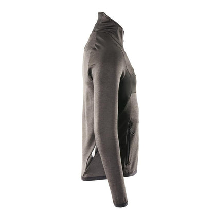 Flísový pulóver s mikroflísovou bundou na zips