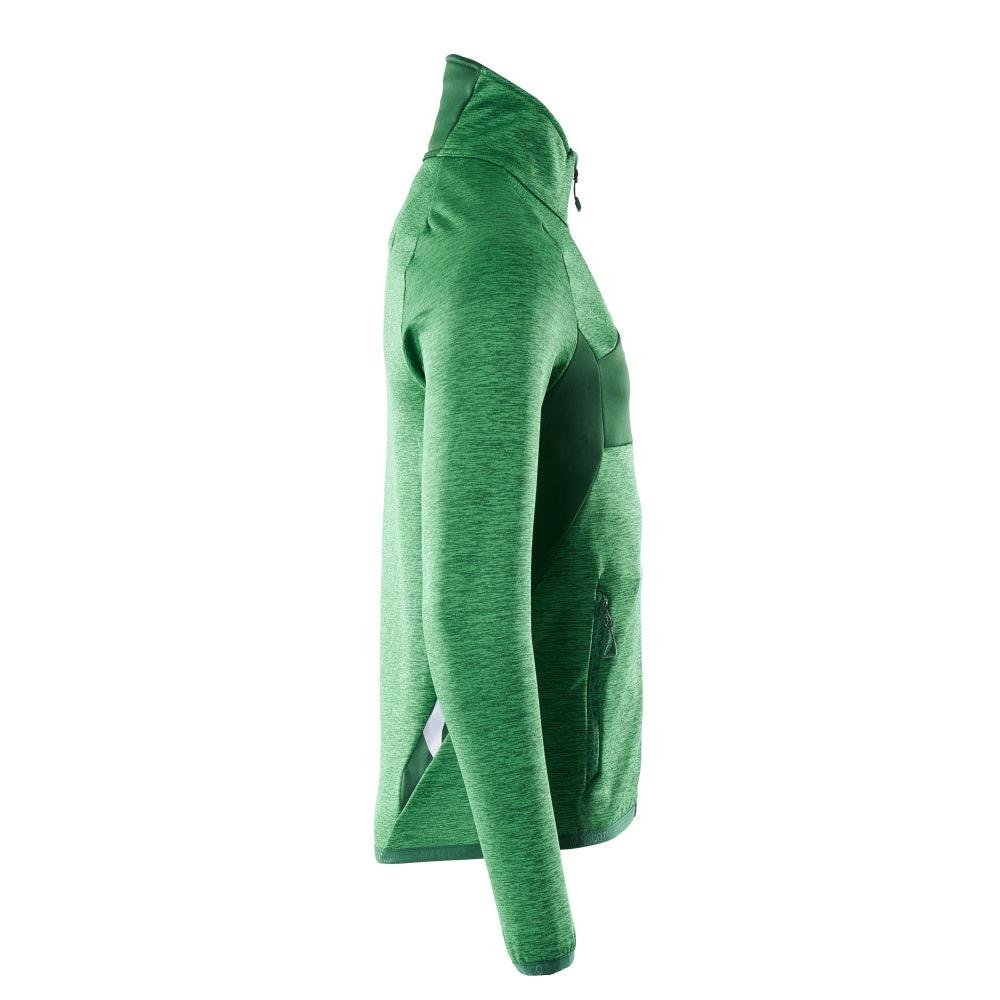 Flísový pulóver s mikroflísovou bundou na zips
