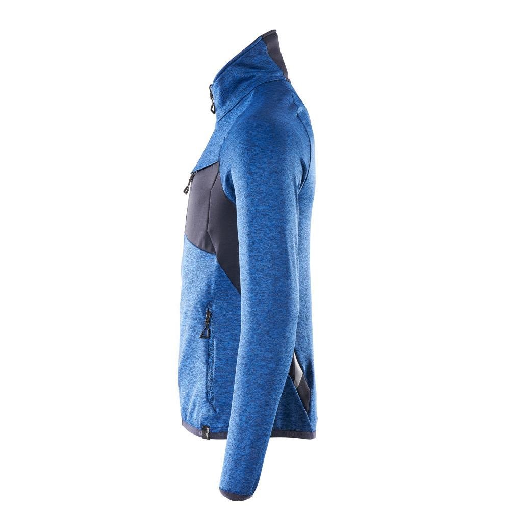 Flísový pulóver s mikroflísovou bundou na zips