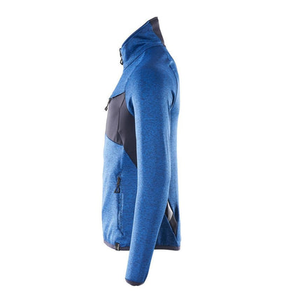 Flísový pulóver s mikroflísovou bundou na zips