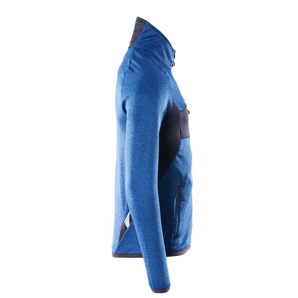 Flísový pulóver s mikroflísovou bundou na zips