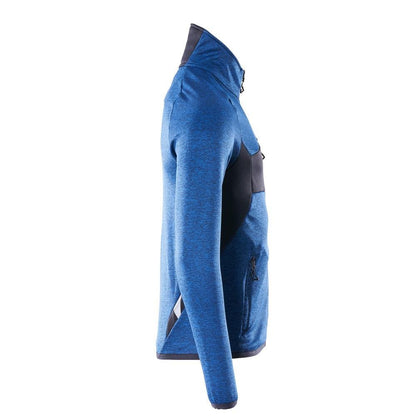 Flísový pulóver s mikroflísovou bundou na zips