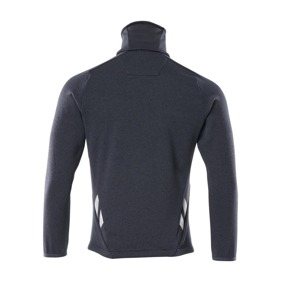 Pletený sveter so zapínaním na zips