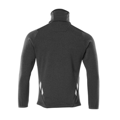 Pletený sveter so zapínaním na zips