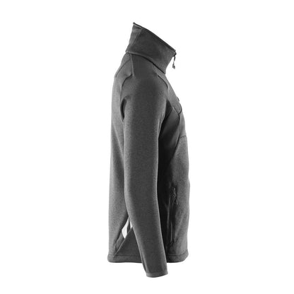 Pletený sveter so zapínaním na zips