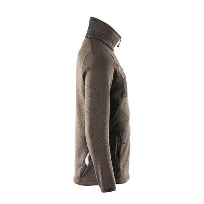 Pletený sveter so zapínaním na zips