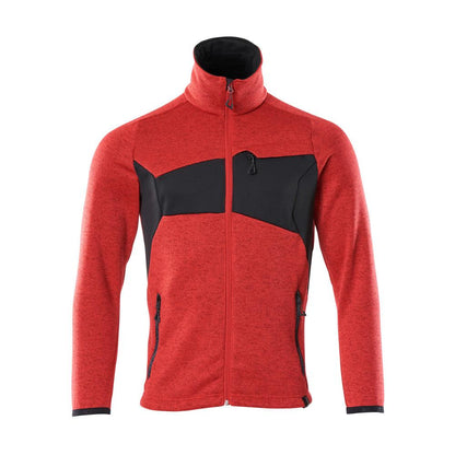 Pletený sveter so zapínaním na zips
