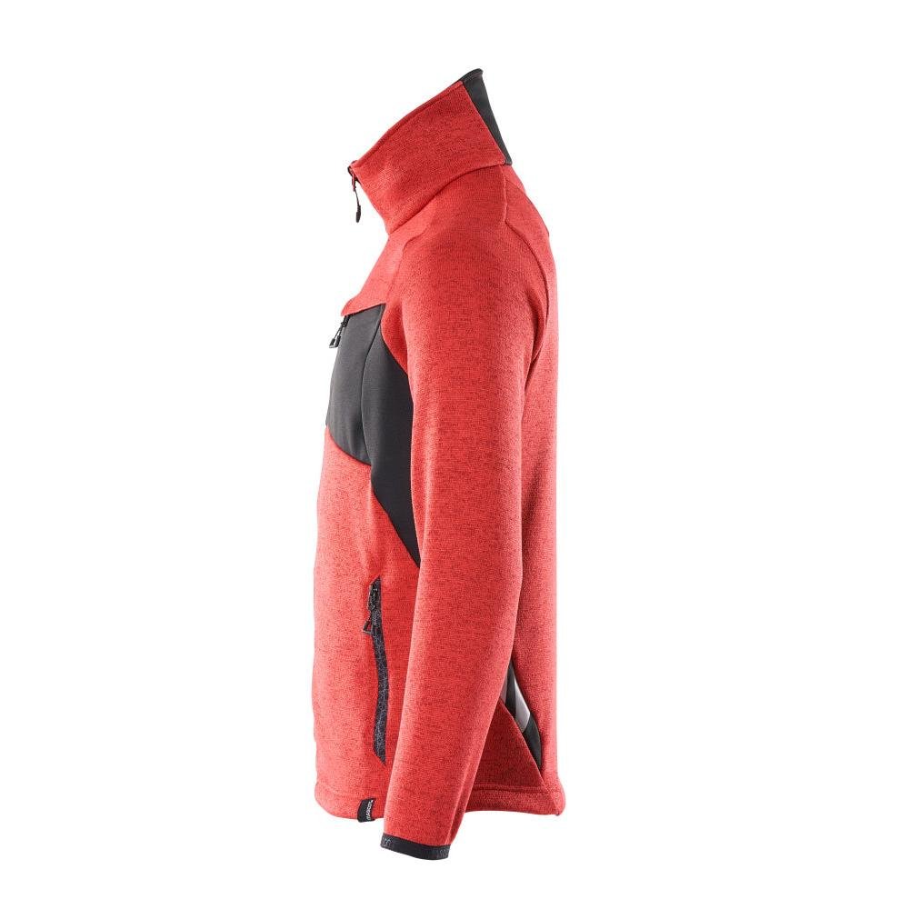 Pletený sveter so zapínaním na zips