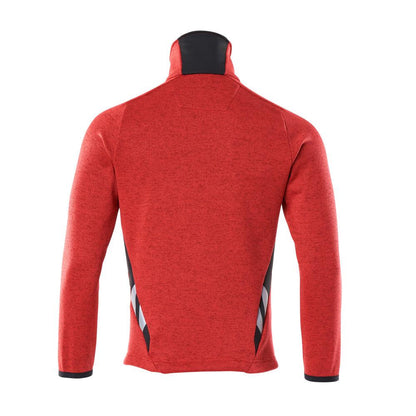 Pletený sveter so zapínaním na zips