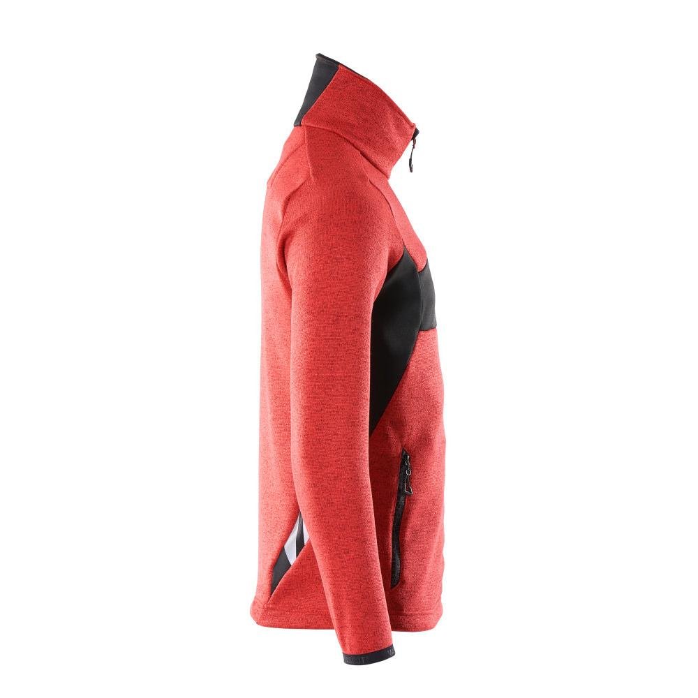 Pletený sveter so zapínaním na zips