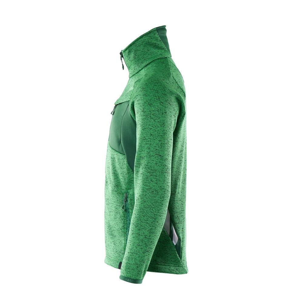 Pletený sveter so zapínaním na zips
