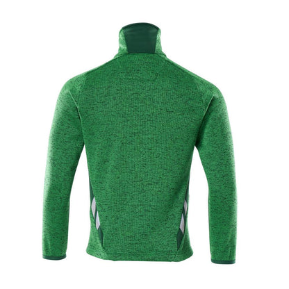 Pletený sveter so zapínaním na zips