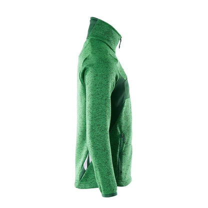 Pletený sveter so zapínaním na zips