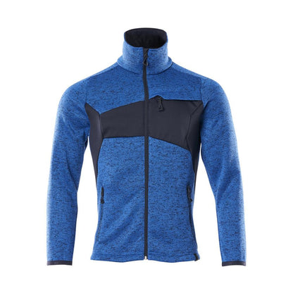Pletený sveter so zapínaním na zips