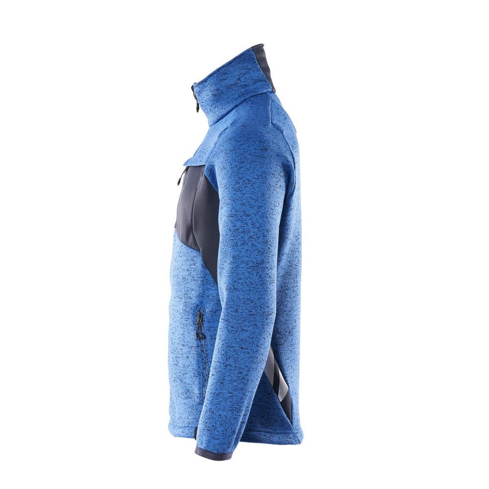 Pletený sveter so zapínaním na zips