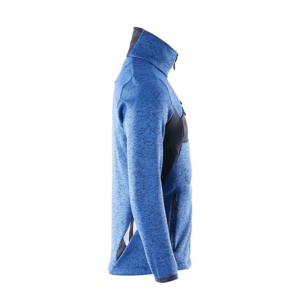 Pletený sveter so zapínaním na zips