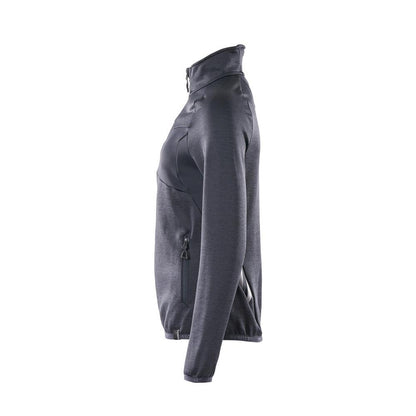Flísový pulóver na zips, dámska mikroflísová bunda