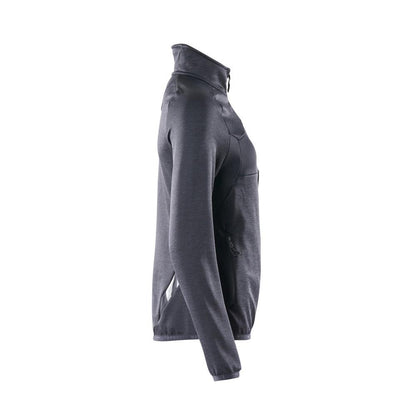Flísový pulóver na zips, dámska mikroflísová bunda