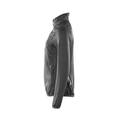 Flísový pulóver na zips, dámska mikroflísová bunda