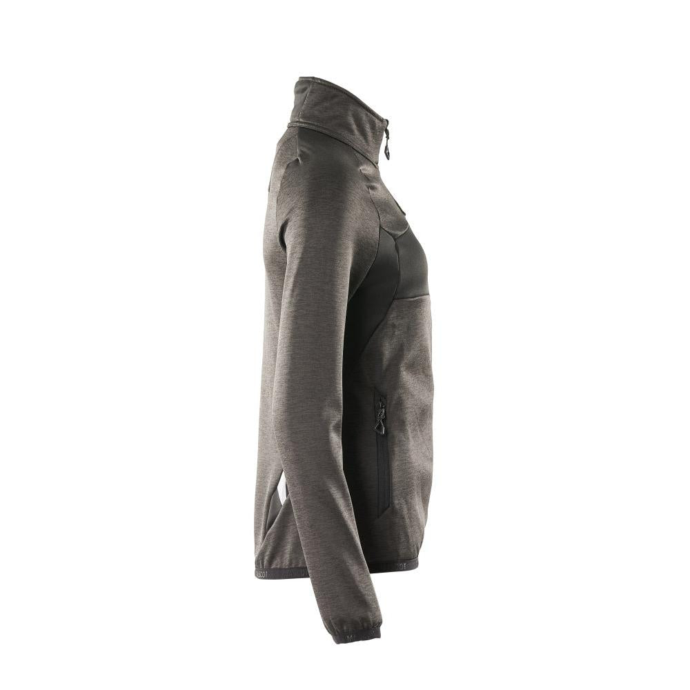 Flísový pulóver na zips, dámska mikroflísová bunda