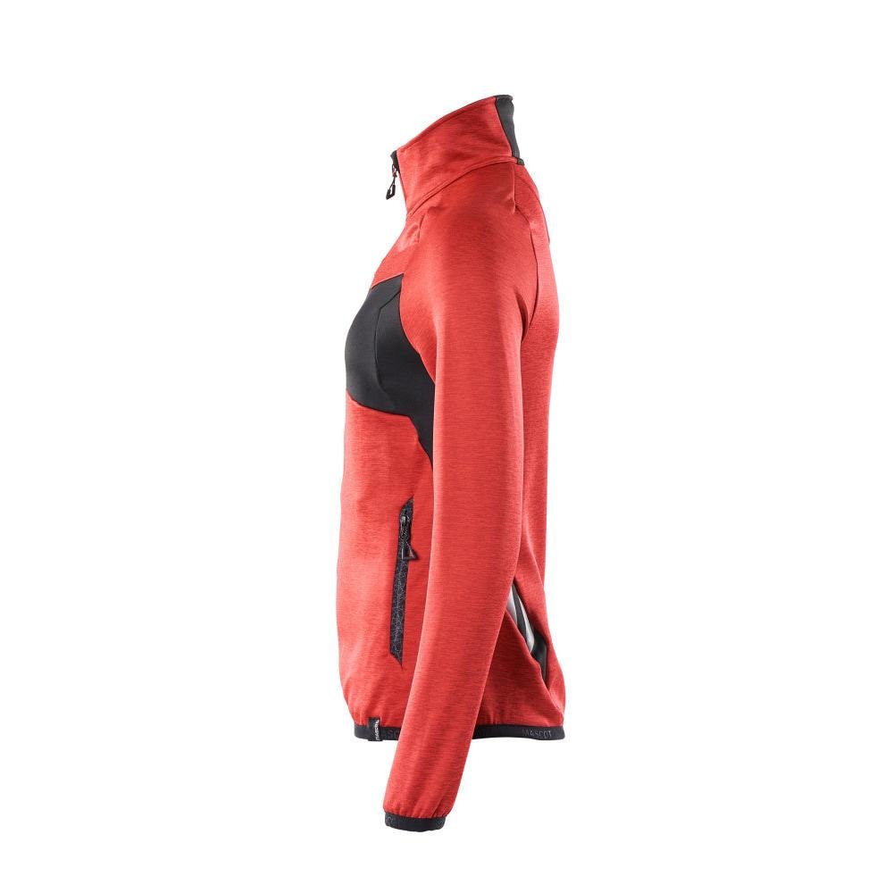 Flísový pulóver na zips, dámska mikroflísová bunda