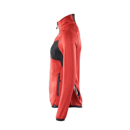 Flísový pulóver na zips, dámska mikroflísová bunda