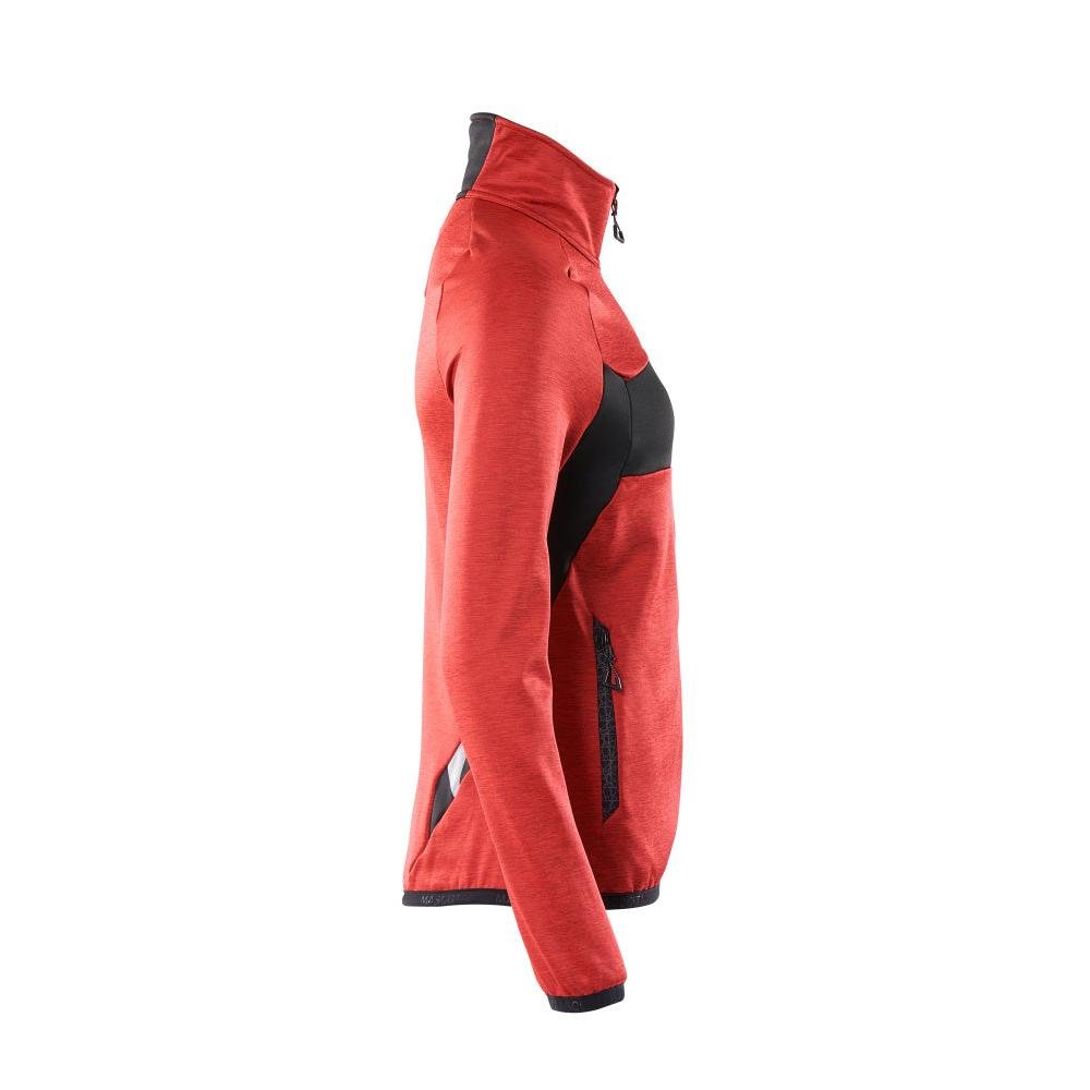 Flísový pulóver na zips, dámska mikroflísová bunda
