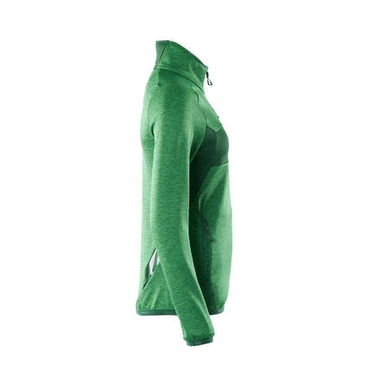 Flísový pulóver na zips, dámska mikroflísová bunda