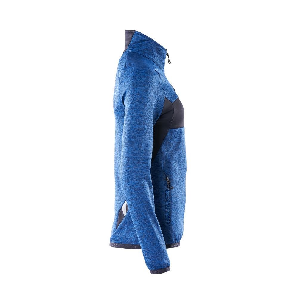 Flísový pulóver na zips, dámska mikroflísová bunda