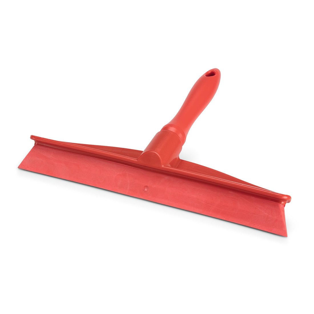 Nölle Profi Brush HACCP Monobloc stierka 30 cm s rukoväťou PP/TPE od Nölle Profi Brush Bürsten- & Pinseltechnik e.K. je červená plastová stierka so širokým plochým listom a otvorom na zavesenie - ideálna na profesionálne čistenie.