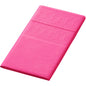 Balenie 250 vysoko kvalitných obrúskov Duni GmbH Zellt.Serv.33x33 3lg 1/8KF fuchsia, zložených na 33x33 cm, so štruktúrovaným, vzorovaným povrchom, na bielom pozadí.