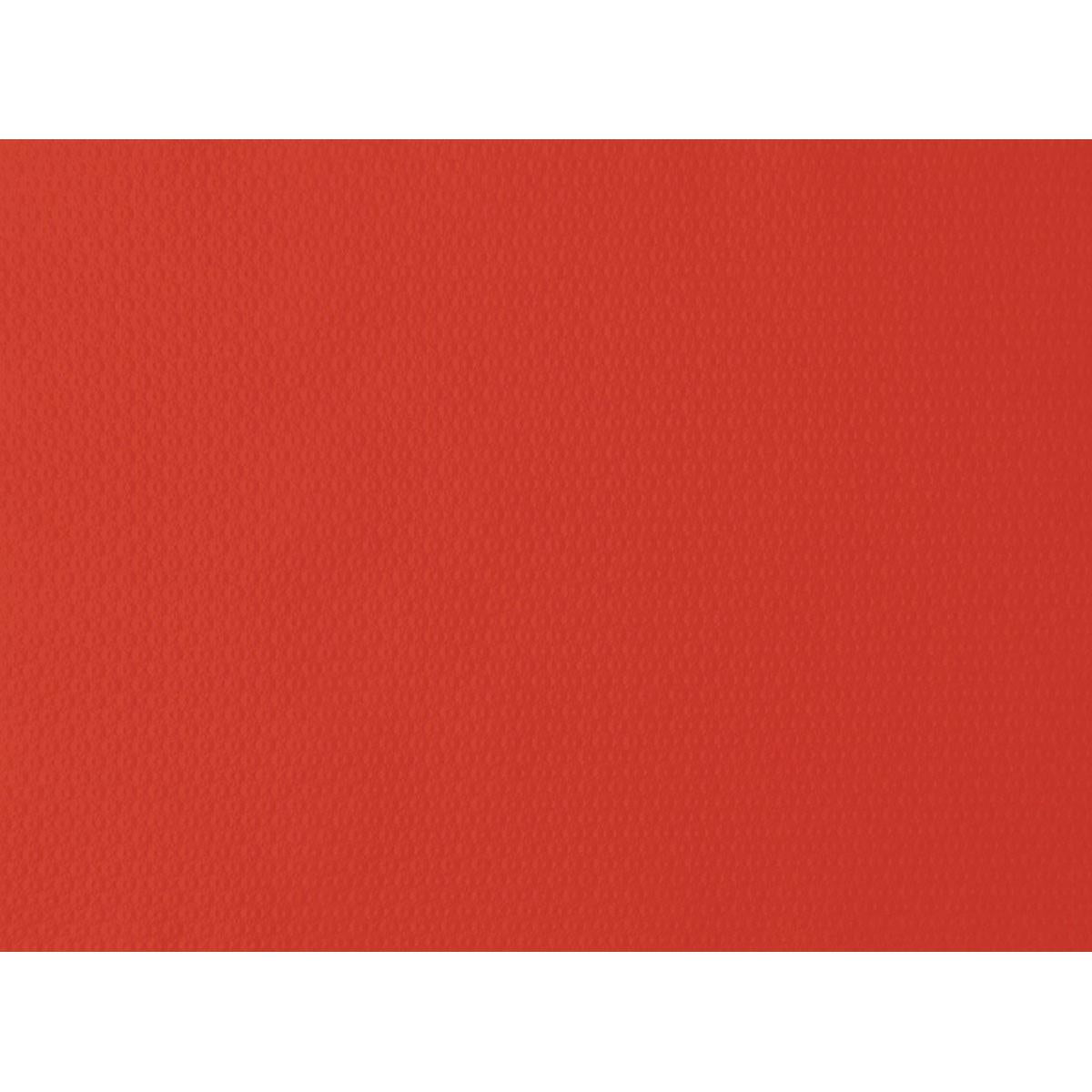 Detailný záber na papierové prestieranie Duni GmbH 30x40 cm v červenej farbe ukazuje jemnú textúru a sýtu farbu - ideálne na oslavy a podujatia (balenie s 500 kusmi).